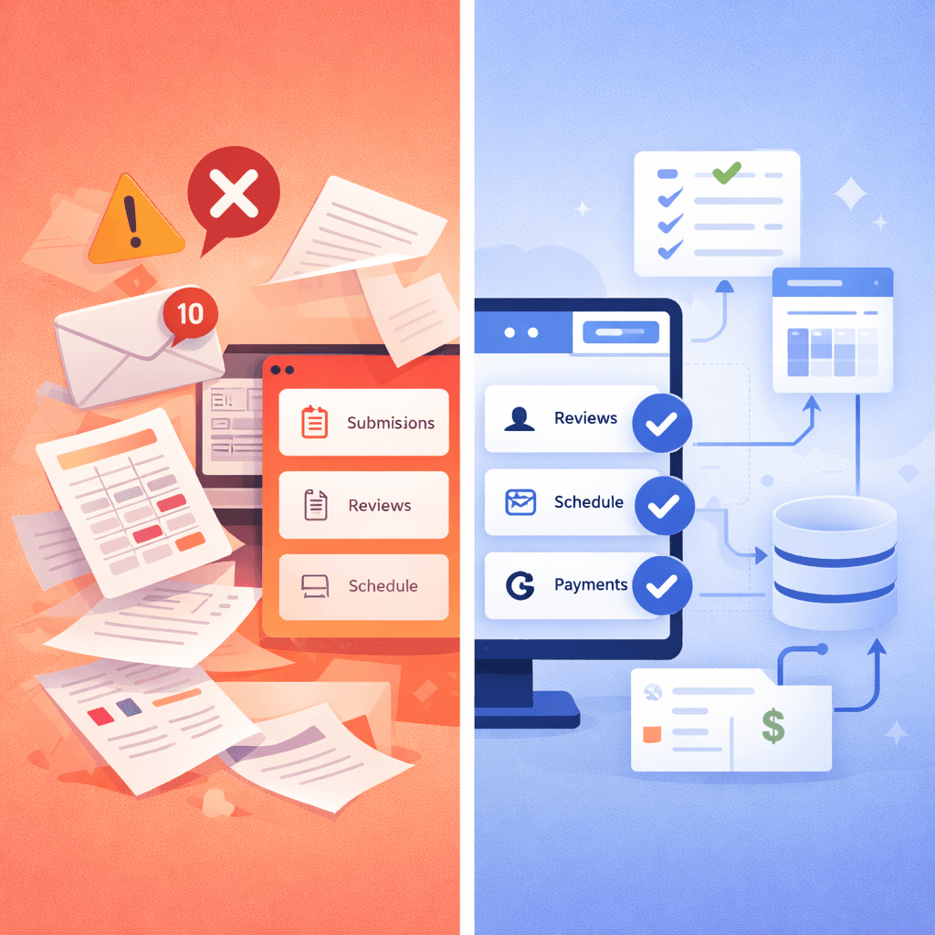 Manual vs Automated Conference Management: Which One Should You Choose?